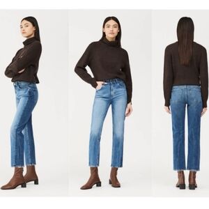 DL1961 Patti Straight High Rise Vintage Ankle Twilight Hour Size 30